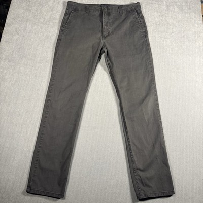 Levi s 511 Slim Fit Chino Pants Mens 34x32 Gray Stretch Twill Casual