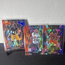 2025 Panini Select NFL Football Rookie 3-Card Lot Concourse/Premier Sawyer