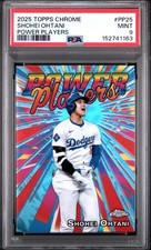 2025 TOPPS CHROME POWER PLAYERS #PP25 SHOHEI OHTANI PSA 9