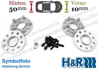 HR Spurverbreiterung VA 10mm & HA 50mm für VW Passat Variant 35I 3A5 88-97