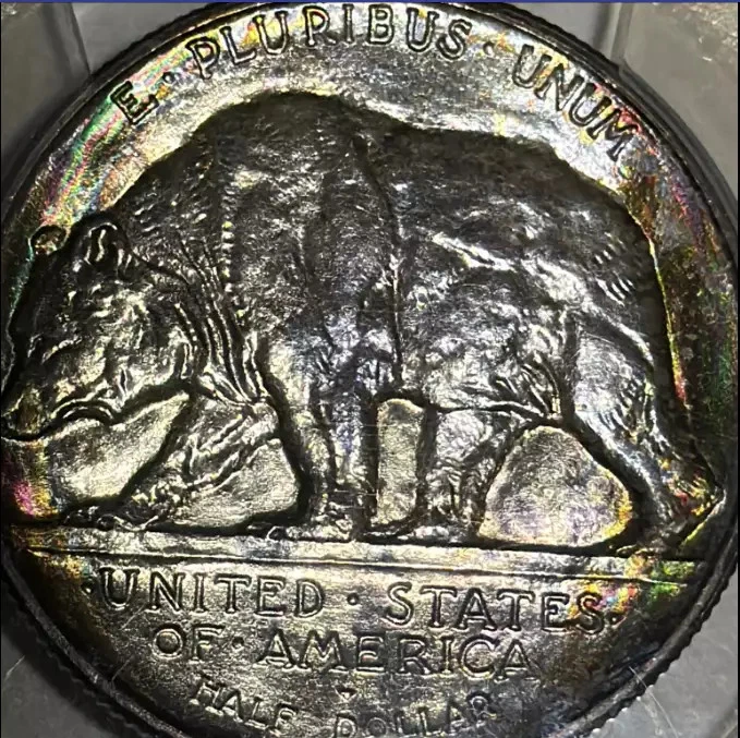 1925 S California PCGS MS-66 Rainbow Toning - Image 4 of 4