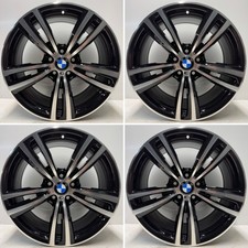 Genuine BMW 3 4 Series 442m 19” Alloy Wheels F30 F31 Refurbished Diamond Cut