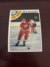 1978-79 Topps - Dale McCourt #132 RC Rookie Detroit Red Wings NM-MINT SHARP