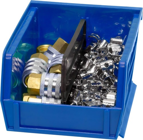 30210 AkroBins Plastic Storage Bins, Space-Saving Stackable Bins for Garage, ... - Picture 7 of 9