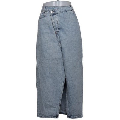 My Essential Wardrobe, Jeansrock, Größe: 42, Blau, Baumwolle, Einfarbig #YzV