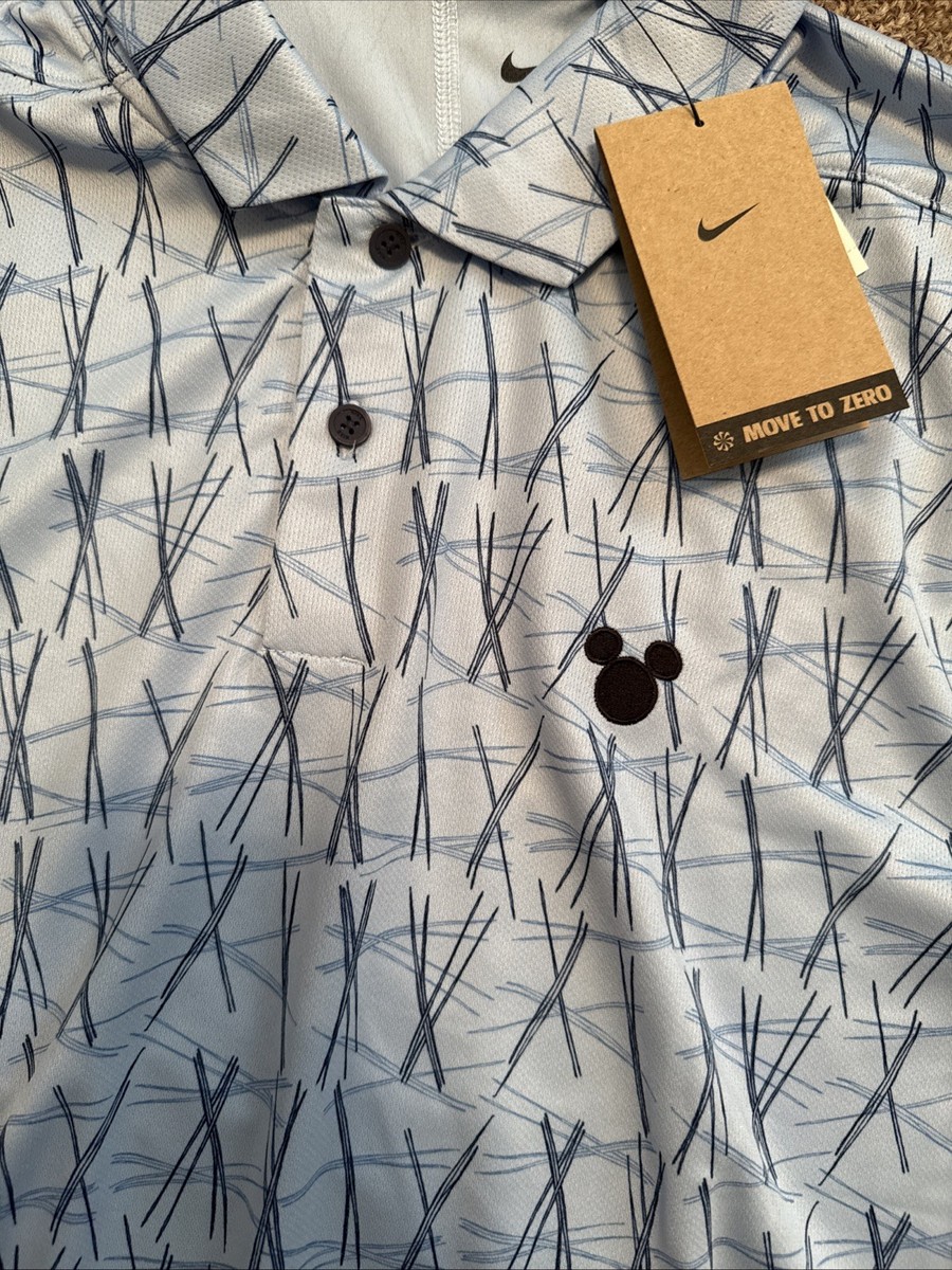 【入手困難‼︎】nike×mickey 刺繍ロゴ　ナイキ　ミッキー　ゴルフウェア Disney Nike Mickey Icon Victory Performance Dri-Fit Polo Shirt