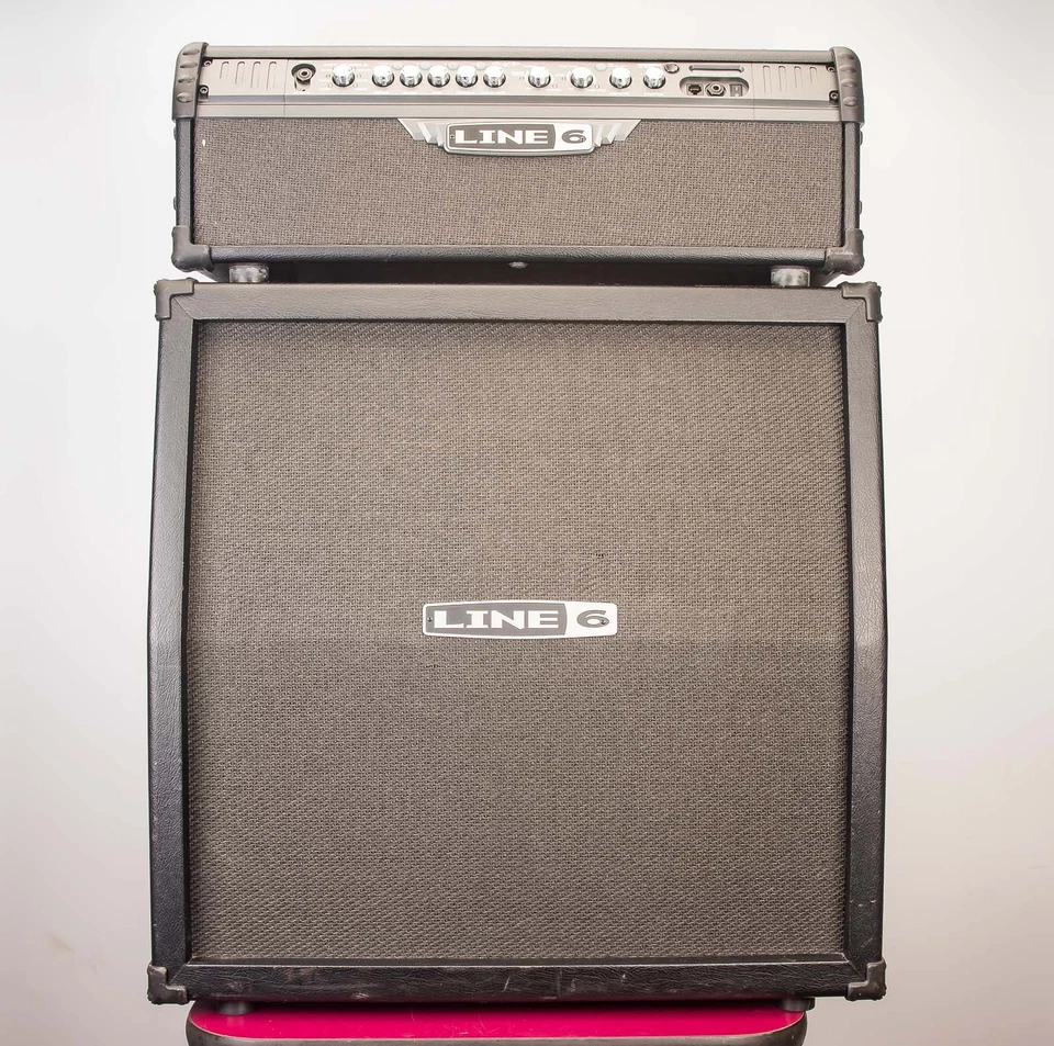 Spider III-HD Stereo Amplifier Line 6 150 Watts w 4x12 ROHS 2002/95/EC Cabinet - Image 2 of 4