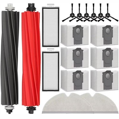 Filter Hauptbürste Ersatzteile für Roborock Q8 Max/Max+,Q5 Pro/Pro+ Staubsauger