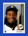 1989 Upper Deck Set-Break # 1 Ken Griffey Jr. RC NR-MINT *GMCARDS*