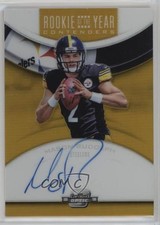 2018 Contenders Optic Rookie of the Year Gold Prizm 2/10 Mason Rudolph Auto 15r3