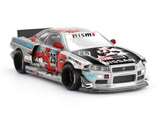 Nissan Skyline Gt-r R34 Rhd 25 Star Racing V1 Kaido House 164 Mini Gt Khmg197