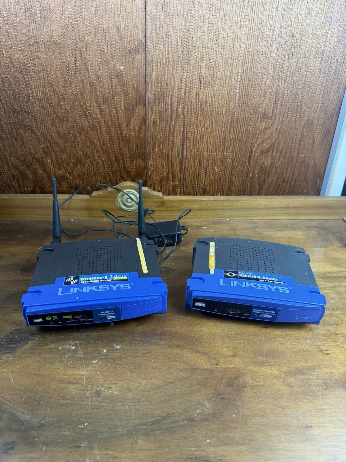 Linksys Routers Two Total BEFSR1 & WRT54GL