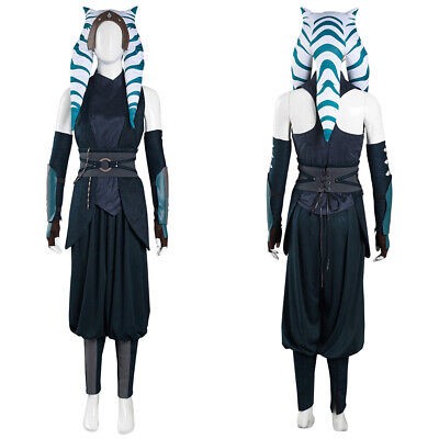 The Mandalorian S2 Ahsoka Tano Cosplay Costume Top Pants Outfits Carnival Suit
