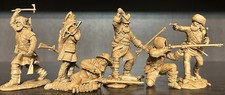 PLASTIC PLATOON Trappers Wild West Toy Soldiers 1:32 New