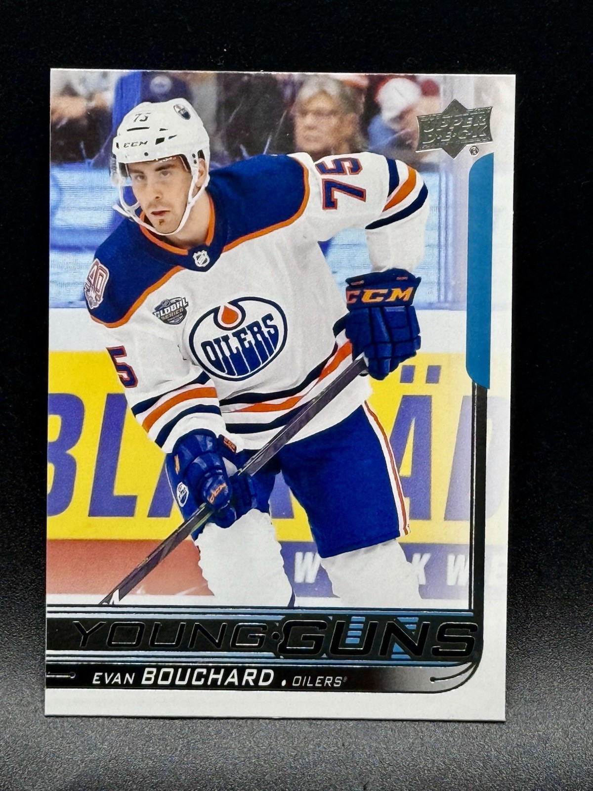 2018-19 Upper Deck Young Guns Evan Bouchard #221 Rookie RC