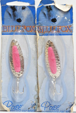 2 - Blue Fox Pixee Egg Sac Flash Spoon 1/4oz ...