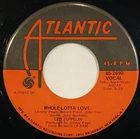 Led Zeppelin – Whole Lotta Love – Atlantic - 45-2690 – 1969 45 RPM 7" SIngle