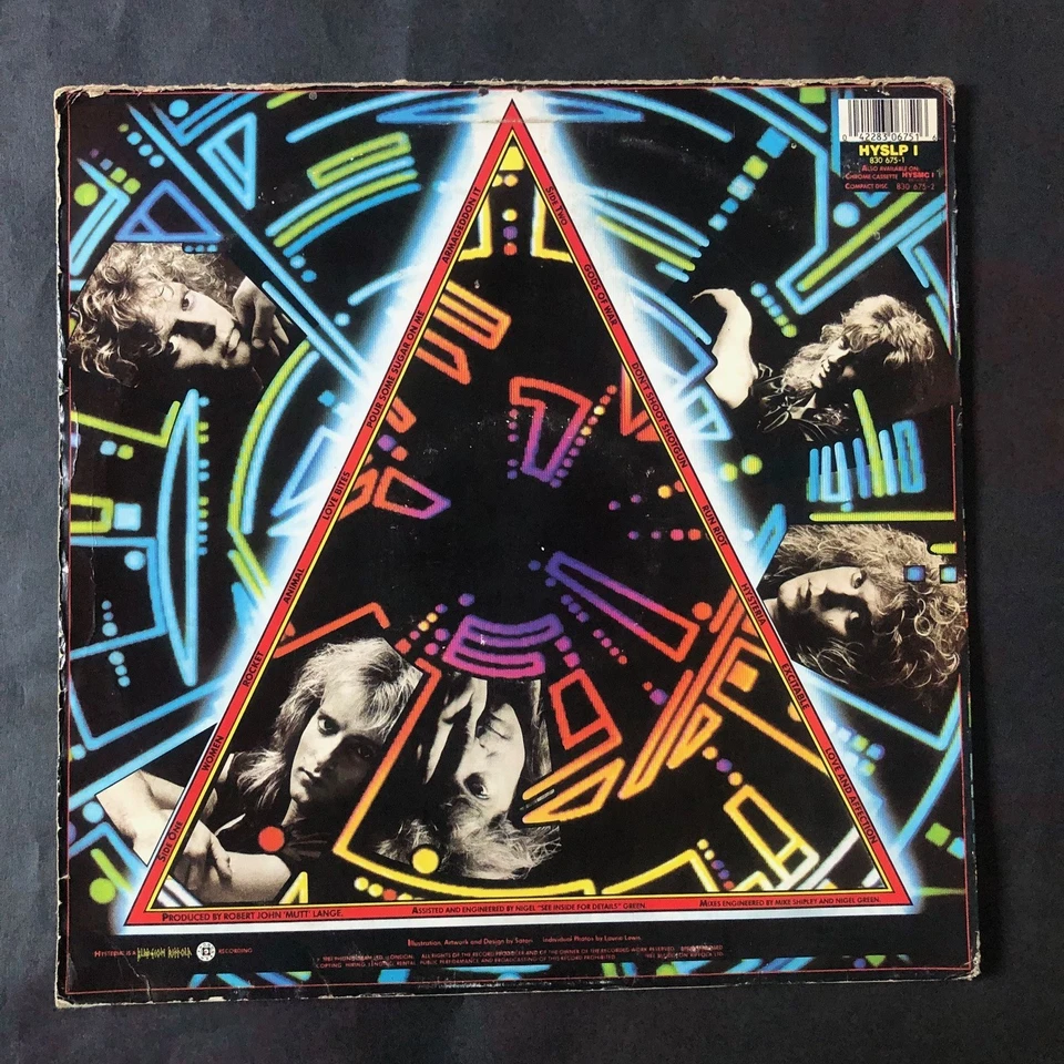 Def Leppard - Hysteria - LP 12" - 33t - Photo 2/4