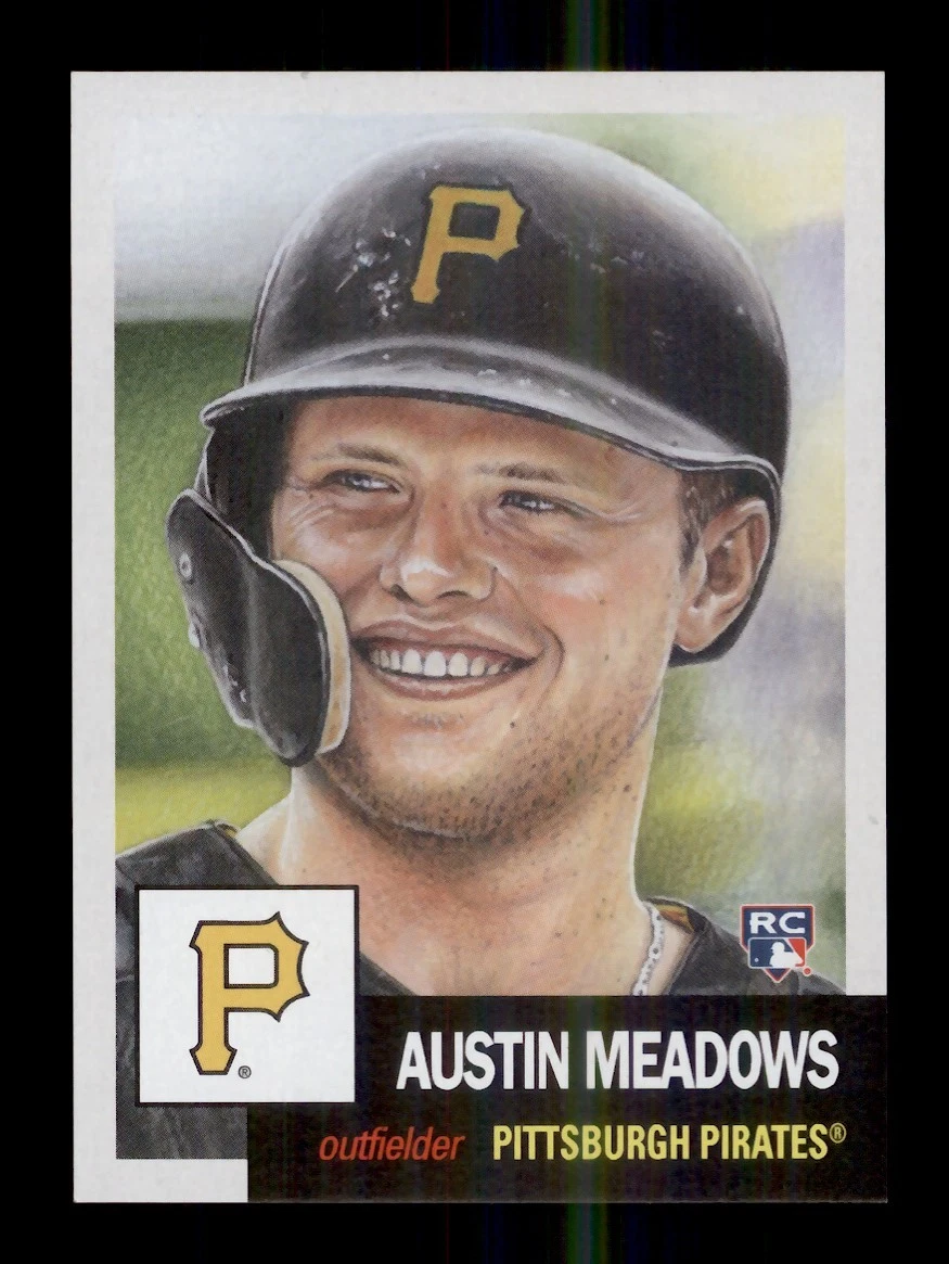 2018 TOPPS LIVING SET #63 AUSTIN MEADOWS ROOKIE RC PITTSBURGH PIRATES