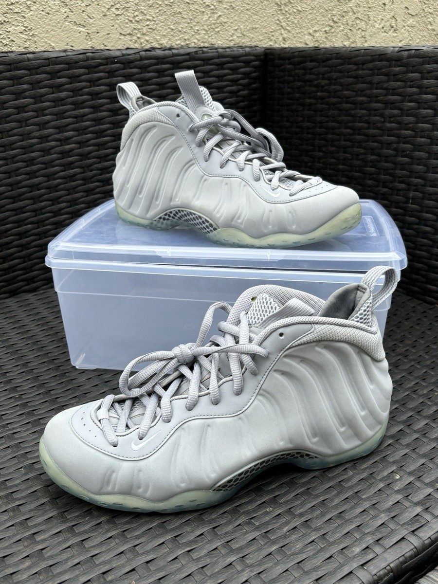 Nike Air Foamposite One Wolf Grey Suede 575420-007 Men display picture 1
