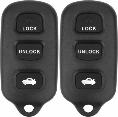 Key Fob Replacement for Toyota Camry Matrix Sienna Solara PGQ43VT14T 89742-AA030