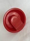 Vintage Pasabahce Square Ribbed Glass Refrigerator Pitcher w/ Red Lid 9.5”H — photo 10