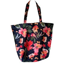 Seafolly Australia Floral Neoprene Beach Tote Oversized Travel Bag