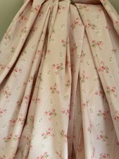 BRAND NEW STUNNING MTM VINTAGE LAURA ASHLEY WHIMSEY PINK DITSY FLORAL CURTAINS