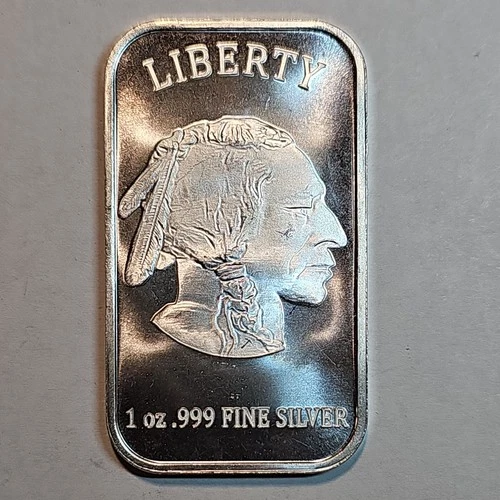 1 oz .999 Silver Bar BUFFALO