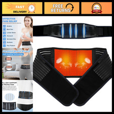 Lumbar Support Back Brace for Lower Back Pain Relief - Adjustable Belt for Men