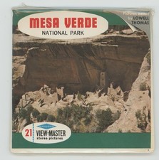 Parc National Mesa Verde Colorado Lot View-Master A-325 Scellé Neuf