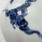 VINTAGE BLUE WHITE Chinese Imperial DRAGON Yuhuchunping VASE 1960-1980 — photo 7