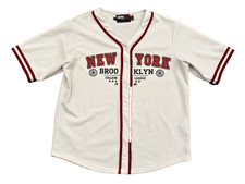 Retro Fox New York City Brooklyn College League 1986 Baseball Jersey T Shirt