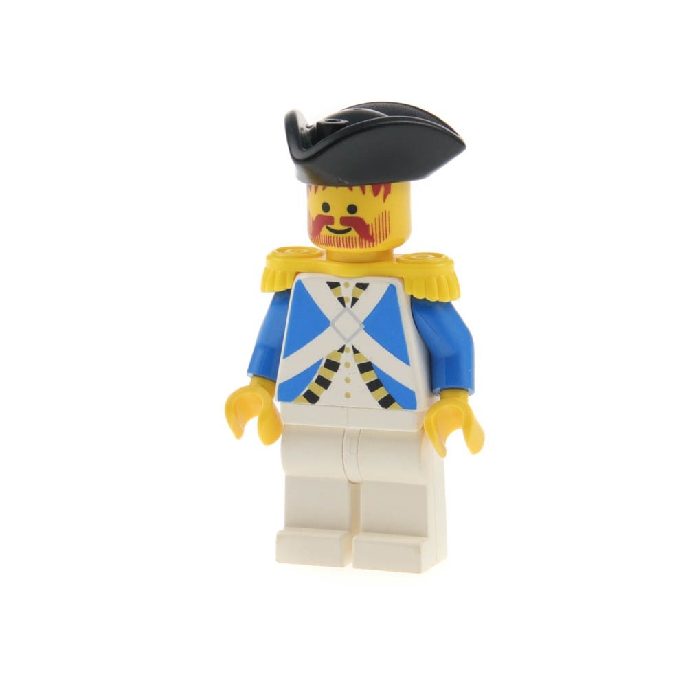 1x LEGO Minifigure Imperial Soldier Officer Blue Uniform Hat 6273 pi063