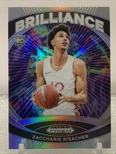 2024-25 Panini Prizm Draft Picks - Brilliance SILVER #5 Zaccharie Risacher RC