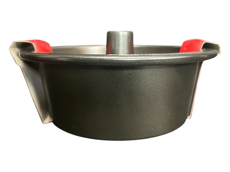 KITCHENAID ANGEL Comida Resistente 9" Antiadherente 2 PC Cake Pan Bundt Tubo New - Imagen 4 de 4