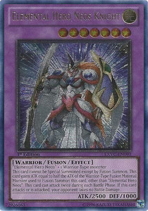 Elemental HERO Neos Knight (V.2) EXVC-EN093 Ultimate Rare Amerikanisch NM unl.