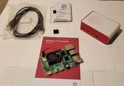 Raspberry Pi 4 Model B, 4GB DDR4 RAM Single Board Computer