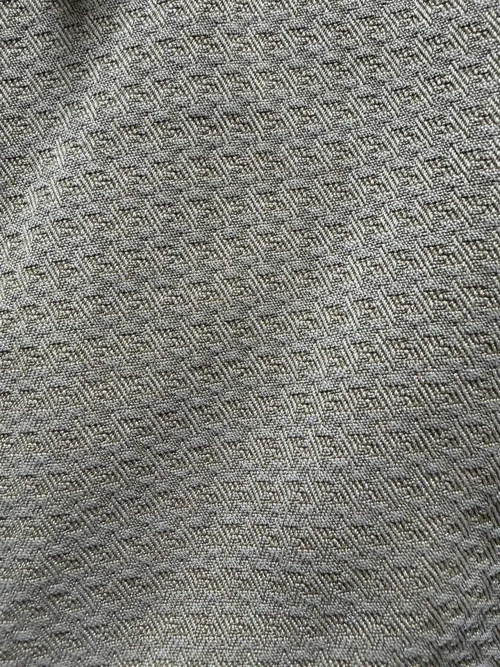 The Territory Ahead Shirt Mens XXL Silk Wool Blend Brown Textured Button Up - Image 4 of 4