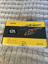 VATOS RC Helicopter, Remote Control Helicopter with Gyro & LED Light 3.5 Channel