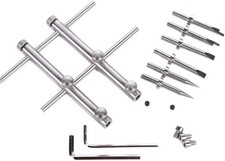 DSLR Camera Lens Spanner Wrench Repair Tool 3 Tips 10-100mm for Canon Nikon Sony