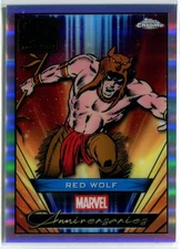 RED WOLF 2025 Topps Chrome Marvel ANNIVERSARIES REFRACTOR #MA-6 QTY