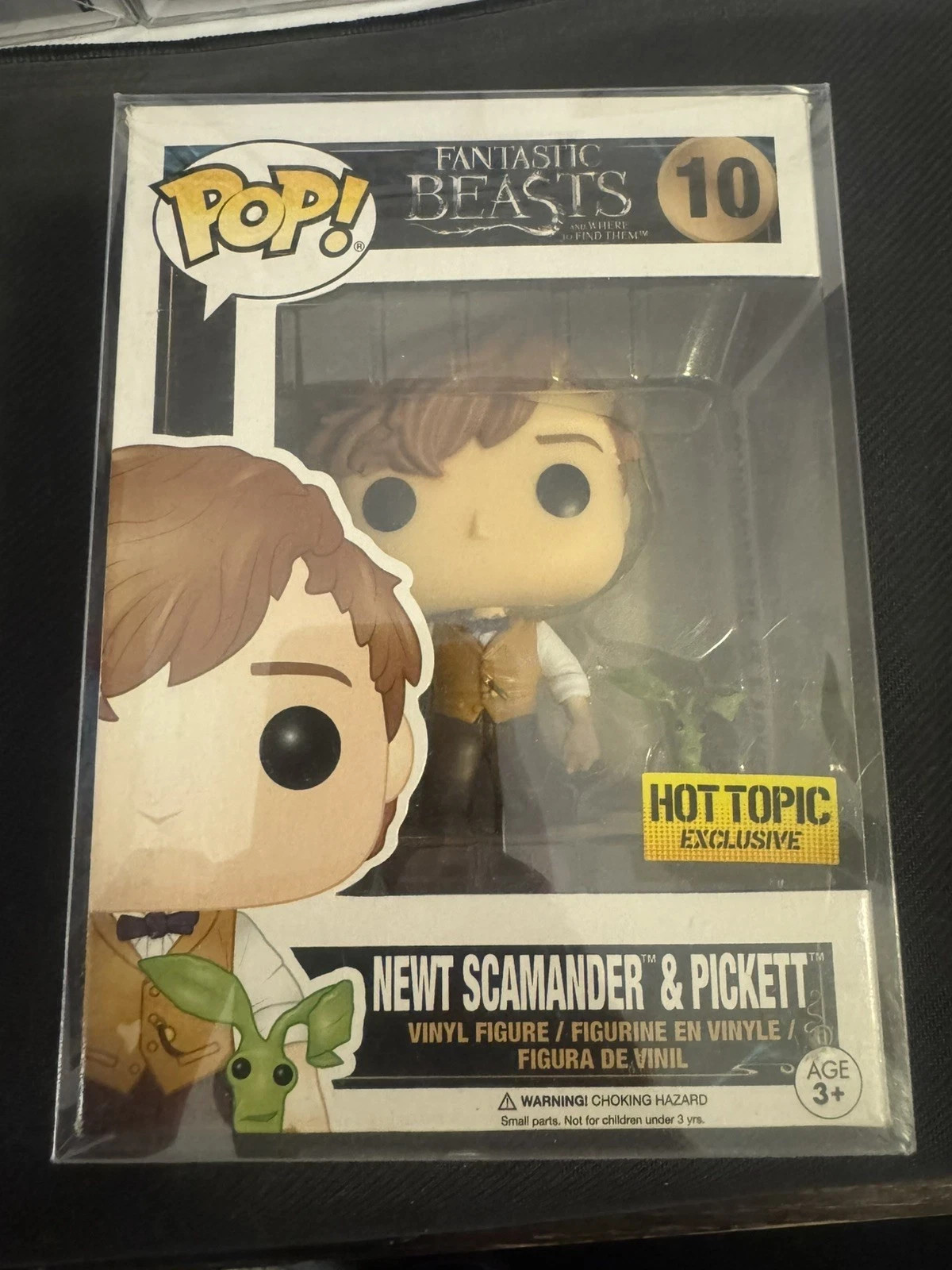Funko Pop! Vinyl: Fantastic Beasts - Newt Scamander 10 (w/ Pickett) - Hot Topic