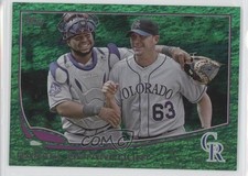 2013 Topps Update Emerald Foil Rafael Betancourt #US42 1s8