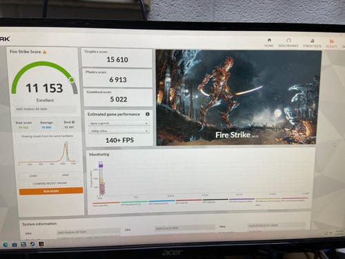 PC gamer économique, RX 580 8 Go, i5 6500, 16 Go RAM, SSD 512 Go, HD 1 To - Photo 5/7