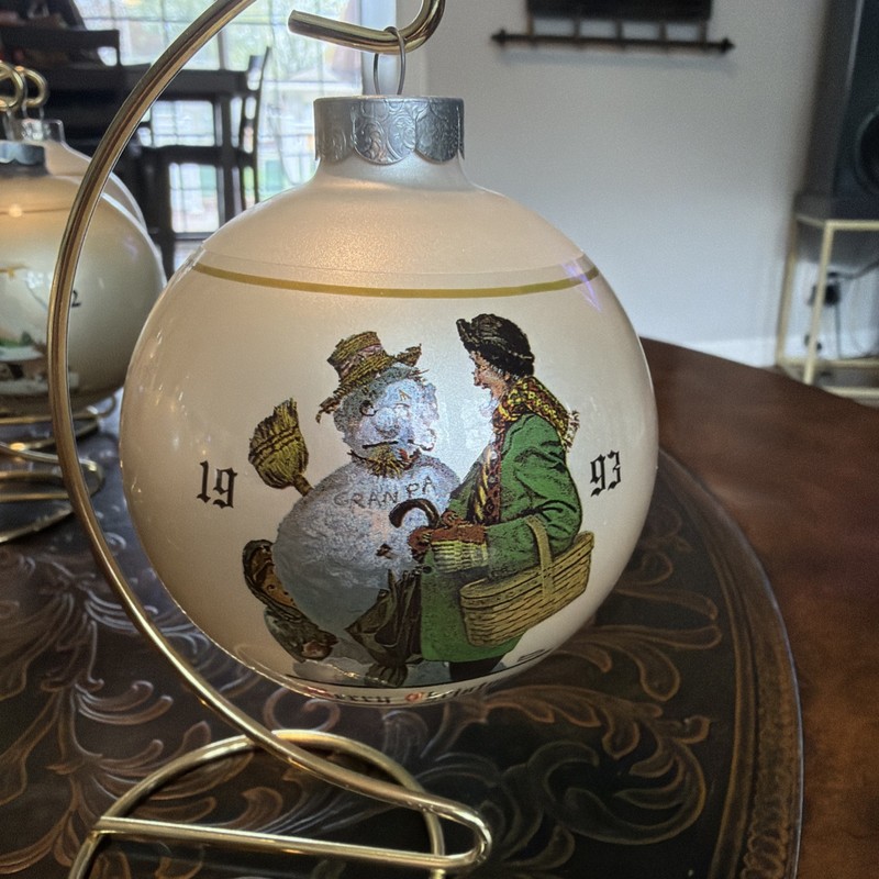 Nineteenth Limited Edition 1993 Christmas Ornament By Dave Grossman