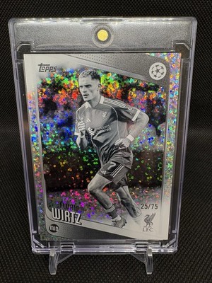 Topps UCC Florian Wirtz Liverpool FC #74 Serial Numbered /75