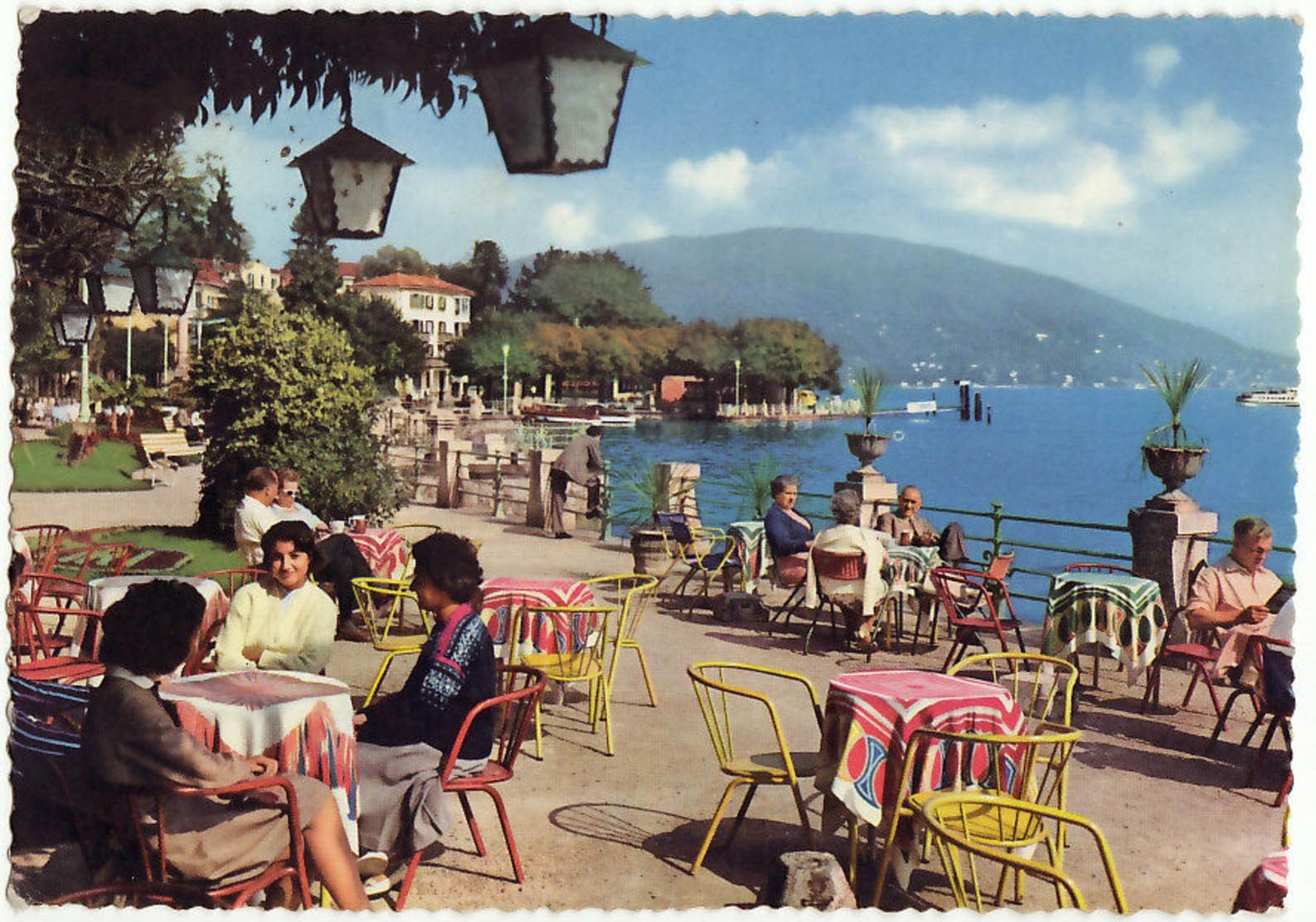 BAVENO - VERBANIA - LUNGO LAGO - ANIMATA - VIAGG. 1953