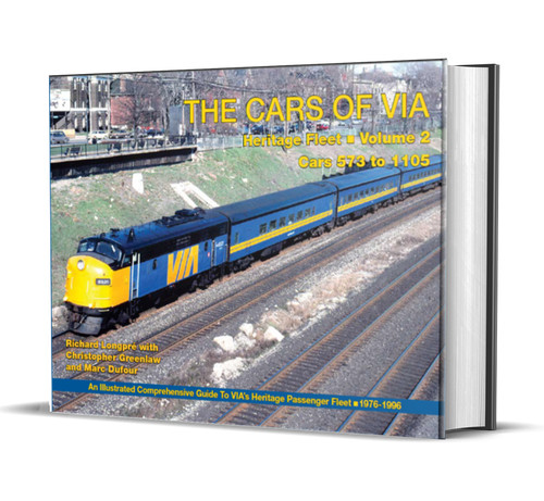 Rapido Trains 102159 The Cars of Via: Heritage Fleet, volumen 2 libro de tapa dura | Zustand: Brand New