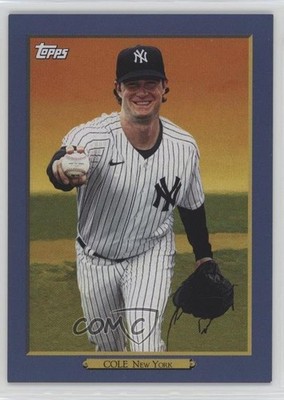 2020 Topps Update Turkey Red 2020 Blue 48/50 Gerrit Cole #TR-22 o7m